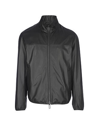 EMPORIO ARMANI | Lederjacke | blau