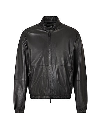 EMPORIO ARMANI | Lederjacke | blau