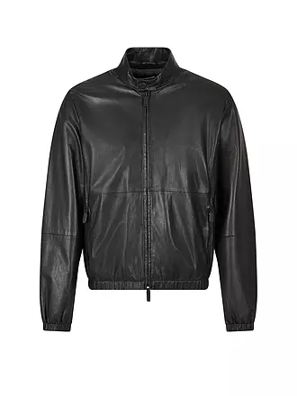 EMPORIO ARMANI | Lederjacke | blau