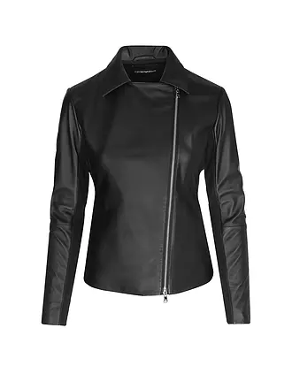 EMPORIO ARMANI | Lederjacke | schwarz