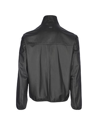 EMPORIO ARMANI | Lederjacke | blau