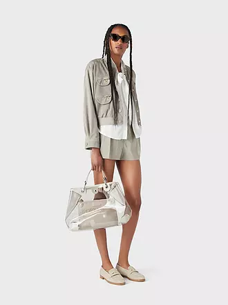 EMPORIO ARMANI | Lederjacke | beige