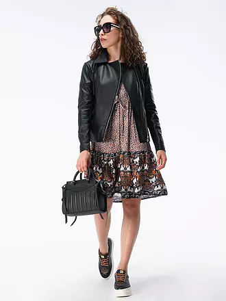 EMPORIO ARMANI | Lederjacke | schwarz