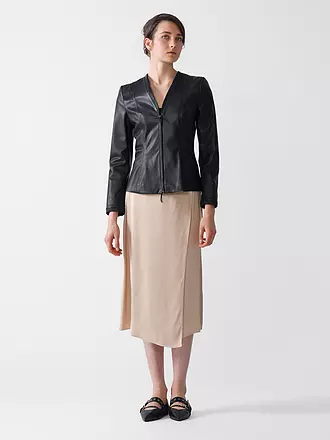 EMPORIO ARMANI | Lederjacke | schwarz