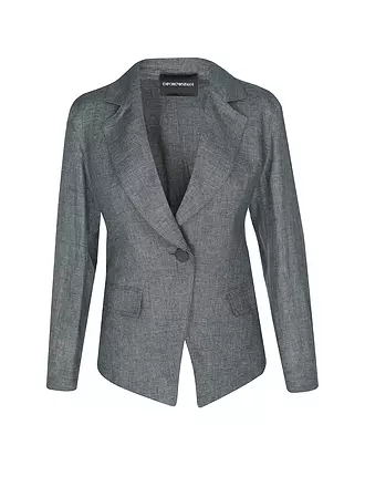 EMPORIO ARMANI | Leinenblazer | grün