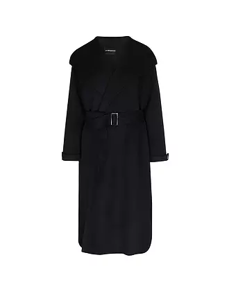 EMPORIO ARMANI | Wollmantel | dunkelblau