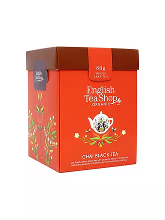 ENGLISH TEA SHOP | Black Tea Chai, BIO, Loser Tee, 80g Box | bunt