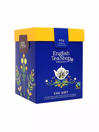 ENGLISH TEA SHOP | Grüner Tee Granatapfel, BIO Fairtrade, Loser Tee, 80g Box | bunt