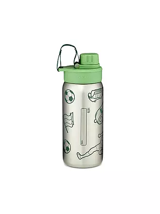 ERGOBAG | Edelstahl Trinkflasche 0,5L Grün | grün
