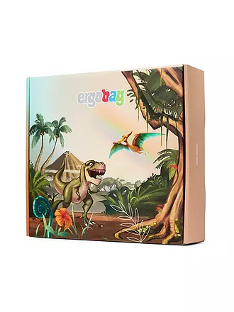 ERGOBAG | Fan Box - Dinosaurier | rosa