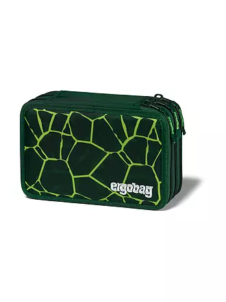 ERGOBAG | Federpenal - Maxi-Mäppchen  BärRex | dunkelgrün