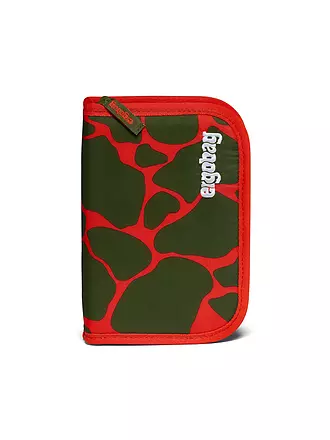 ERGOBAG | Federpenal - Schlamperbox Lumi FeuerspeiBär | olive