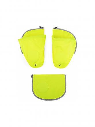 ERGOBAG | Fluo LED Seitentaschen Zip-Set Pink | gelb
