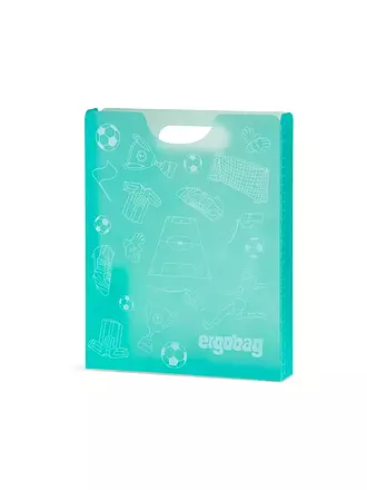 ERGOBAG | Heftebox Pferde | grün