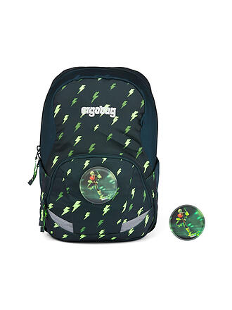 ERGOBAG | Kinder Rucksack Ease L - Bärtolomäus | dunkelgrün