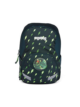 ERGOBAG | Kinder Rucksack Ease L - Bärtolomäus | dunkelgrün