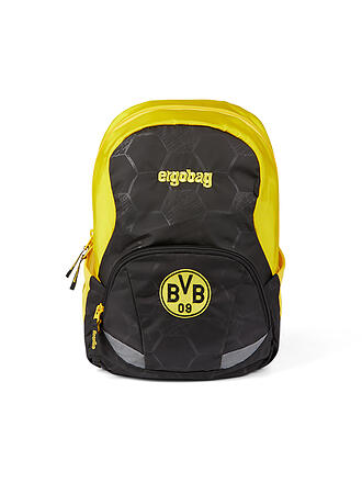 ERGOBAG | Kinder Rucksack Ease Large Borussia Dortmund | schwarz