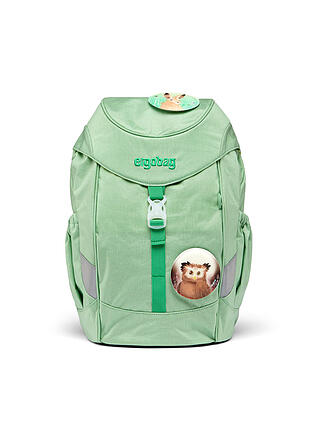 ERGOBAG | Kinder Rucksack Mini - WaldBärwohner | hellgrün