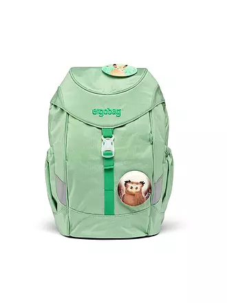 ERGOBAG | Kinder Rucksack Mini - WaldBärwohner | hellgrün