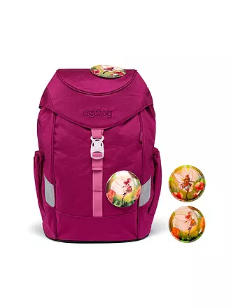 ERGOBAG | Kinder Rucksack Mini Eco Hero - WaldzauBär | hellgrün