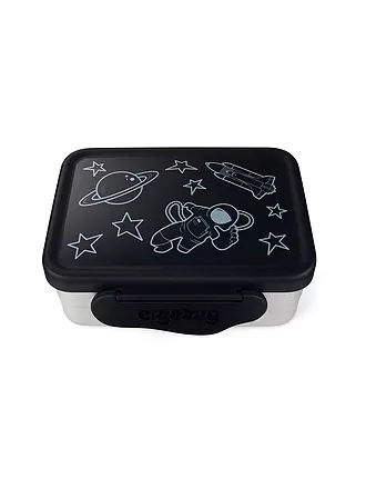 ERGOBAG | Lunchbox Edelstahl schwarz | schwarz