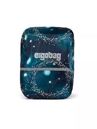 ERGOBAG | Regencape - Galaxy Glow Weltraum | dunkelblau