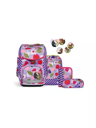 ERGOBAG | Schultaschen Set 5tlg CUBO - | lila