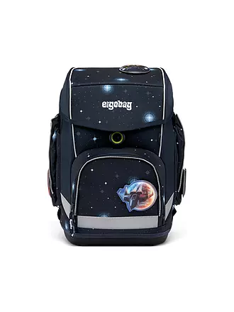 ERGOBAG | Schultaschen Set 5tlg CUBO Galaxy Glow - KoBärnikus | dunkelblau