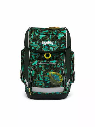 ERGOBAG | Schultaschen Set 5tlg Cubo Tribaeratops | schwarz