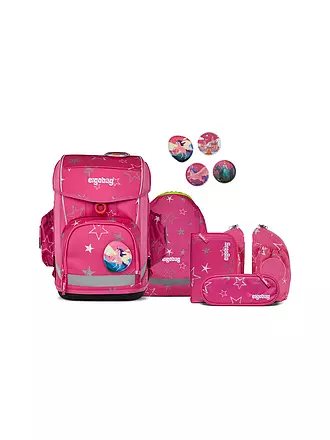 ERGOBAG | Schultaschen Set 6tlg CUBO LIGHT SternzauBär | pink