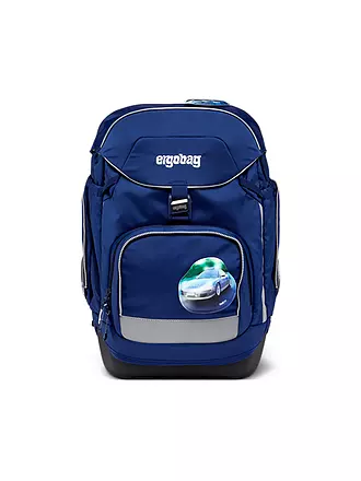 ERGOBAG | Schultaschen Set 6tlg PACK - BlaulichtBär | blau