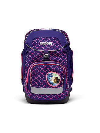 ERGOBAG | Schultaschen Set 6tlg. Pack - PerlentauchBär | lila