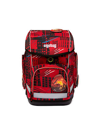 ERGOBAG | Schultaschen Set Cubo 5tlg AlarmBäreitschaft | rot