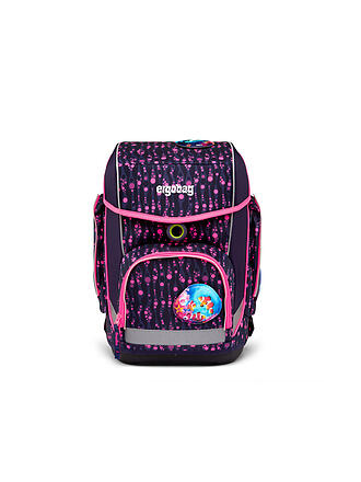 ERGOBAG | Schultaschen Set Cubo 5tlg Bärmuda Viereck | lila