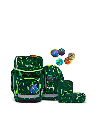 ERGOBAG | Schultaschen Set Cubo 5tlg Bärtastisch | grün