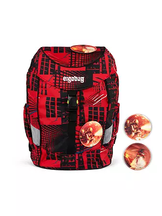 ERGOBAG | Schultaschen set 5tlg CUBO - AlarmBärreitschaft | dunkelgrün