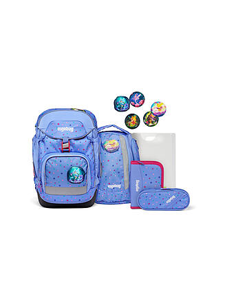 ERGOBAG | Schultaschen-Set 6-tlg. Pack - Bärzaubernd | lila