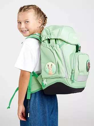 ERGOBAG | Schultaschen-Set 6-tlg. Pack - WaldBärwohner | hellgrün