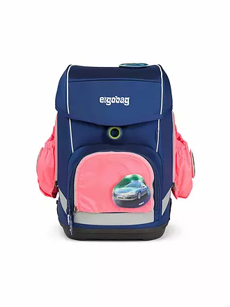 ERGOBAG | Seitentaschen Zip-Set Pink | grün