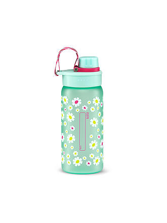 ERGOBAG | Trinkflasche 0,5L Blümchen | hellgrün