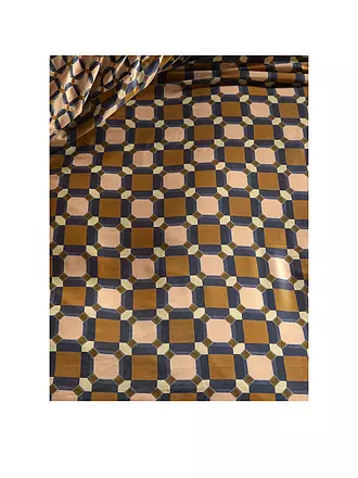 ESSENZA | Bettwäsche Garnitur TAEDES 70x90cm/140x200cm Light Leather | braun