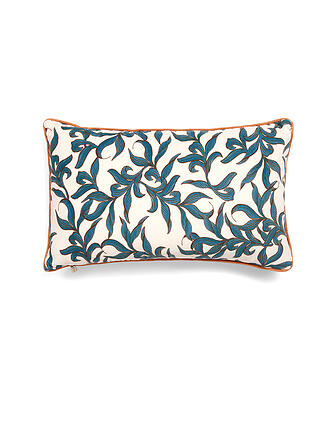 ESSENZA | Kissen OPHELIA gefüllt 30x50cm midnight swim | dunkelblau