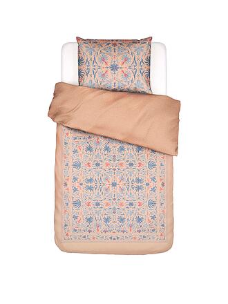 ESSENZA | Satin Bettwäsche 70x90cm / 140x200cm Vicia Pink Sand | orange