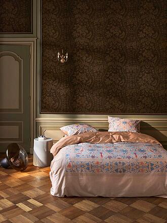ESSENZA | Satin Bettwäsche 70x90cm / 140x200cm Vicia Pink Sand | orange
