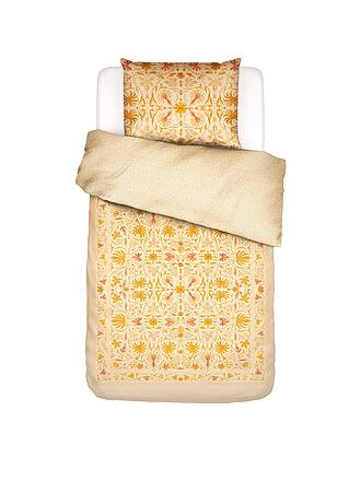 ESSENZA | Satin Bettwäsche 70x90cm / 140x200cm Vicia Yellow Straw | orange