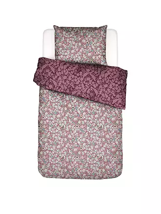 ESSENZA | Satin-Bettwäsche ALESTE 70x90cm/140x200cm Mauve | lila