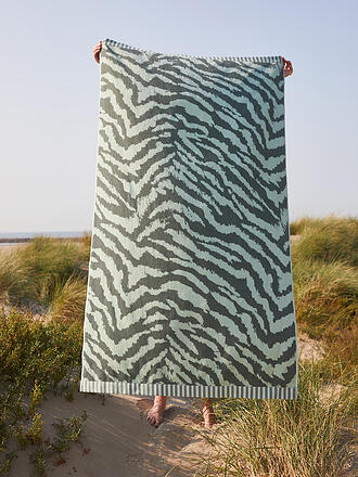 ESSENZA | Strandtuch Belen 100x180cm Laurel Green | türkis