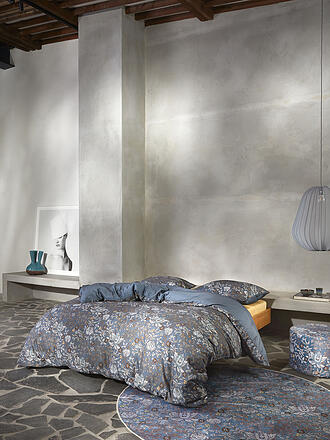 ESSENZA | Tagesdecke - Plaid OPHELIA 135x170cm Nightblue | dunkelblau