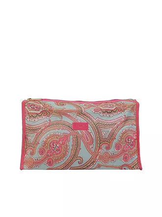 ETRO | Kosmetiktasche (54 Türkis / Rot) | grün