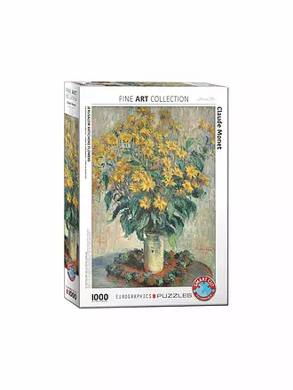 EUROGRAPHICS | Puzzle - Jerusalem Artichoke Flowers by Monet 1000 Teile | keine Farbe